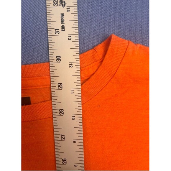 Men's Quiksilver T-Shirt XXL Orange - Picture 5 of 9